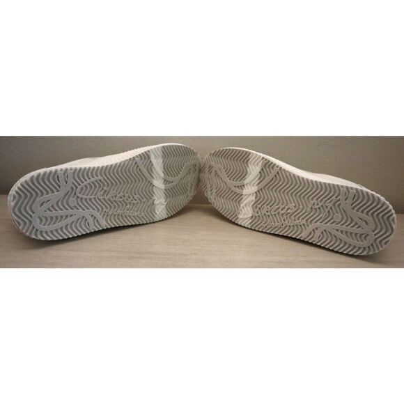 Circus NY x Sam Edelman Women's Sz 10M White Tatum Wavy-Ribbed Flatform Shoes - Picture 4 of 14